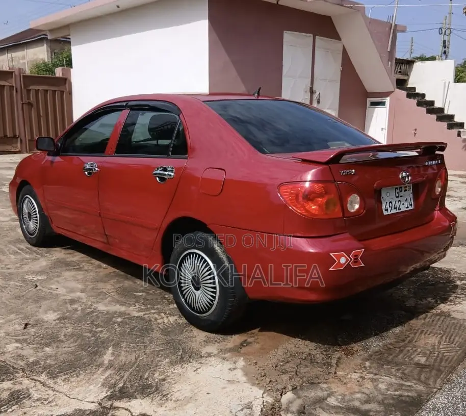 Toyota Corolla 2006 Red
