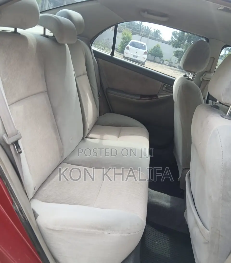 Toyota Corolla 2006 Red
