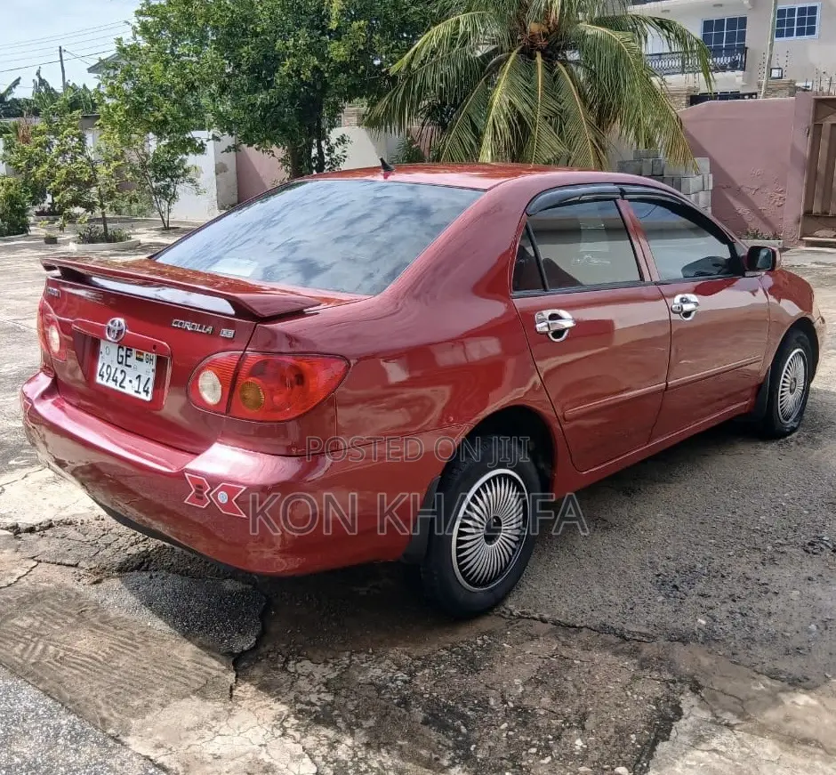 Toyota Corolla 2006 Red