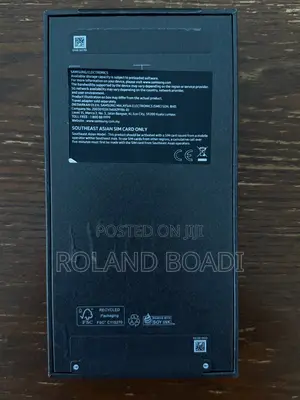 New Samsung Galaxy S25 Ultra 1 TB Black