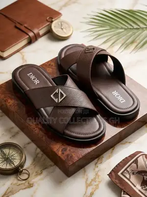 Dior Slippers Brown