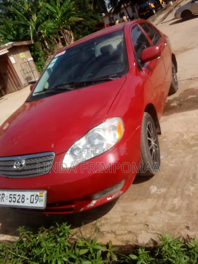 Toyota Corolla LE 2005 Red