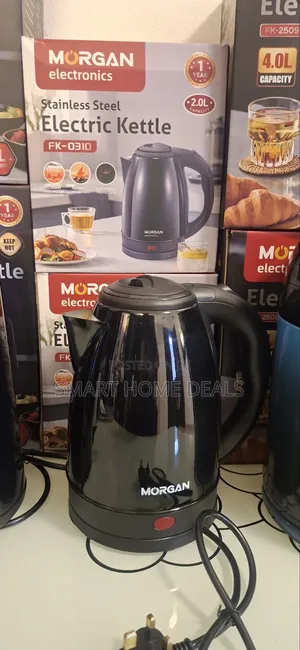 Morgan Stainless Steel Cordless Kettle