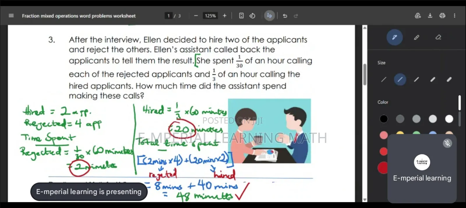 J.H.S. Mathematics Online Tutoring