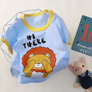 2pcs 0-3 Years Baby Boys Tops Tees Clothes Short Sleeve