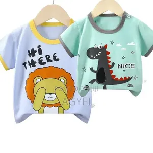 2pcs 0-3 Years Baby Boys Tops Tees Clothes Short Sleeve