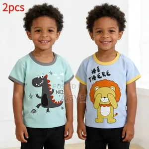 2pcs 0-3 Years Baby Boys Tops Tees Clothes Short Sleeve