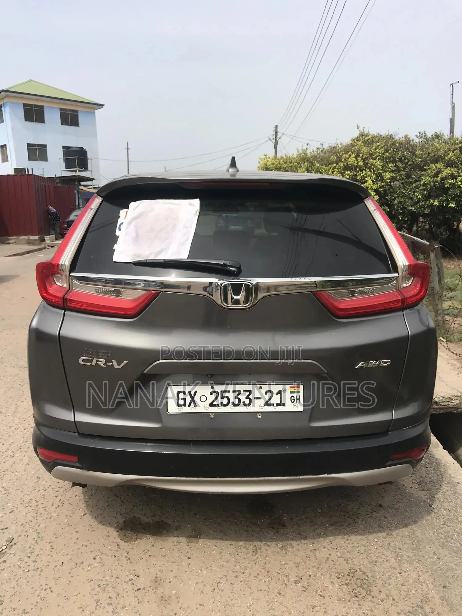 Honda CR-V EX-L 4dr SUV AWD (1.5L 4cyl CVT) 2017 Gray