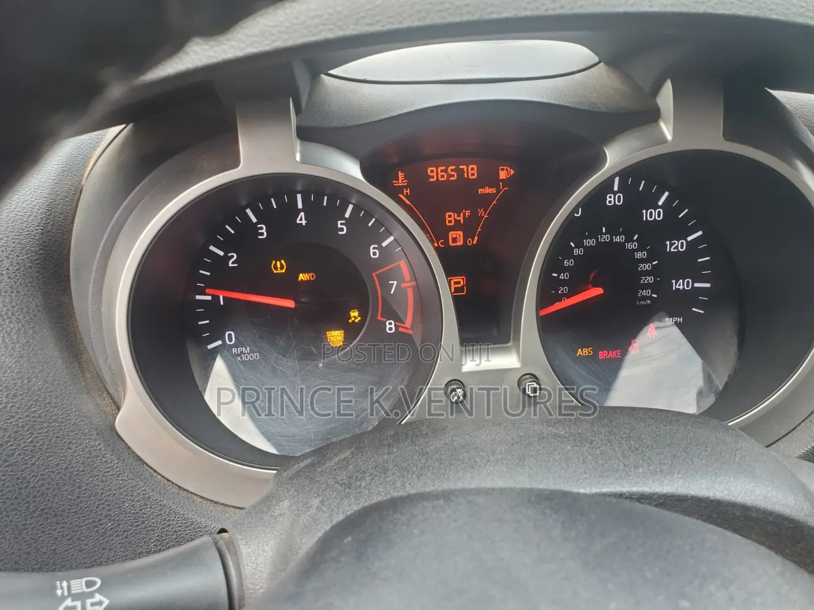 Nissan Juke S AWD 2012 Gray