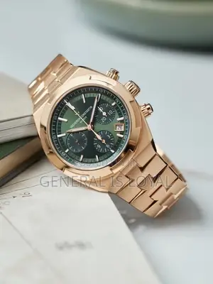 Vacheron Constantin Overseas Chronograph Rose Gold Green Dial Watch