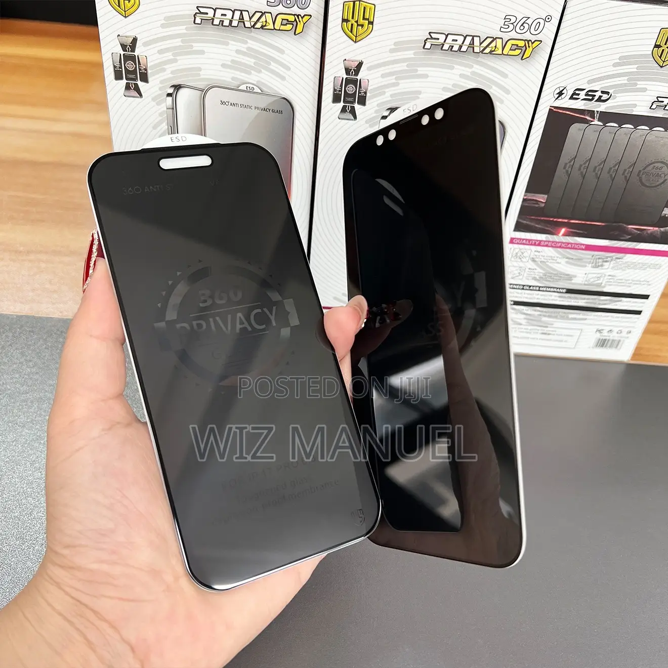 360 Privacy Glass ,For Ip Xr/11,Ip 16pro/17,Ip16pm/17pm
