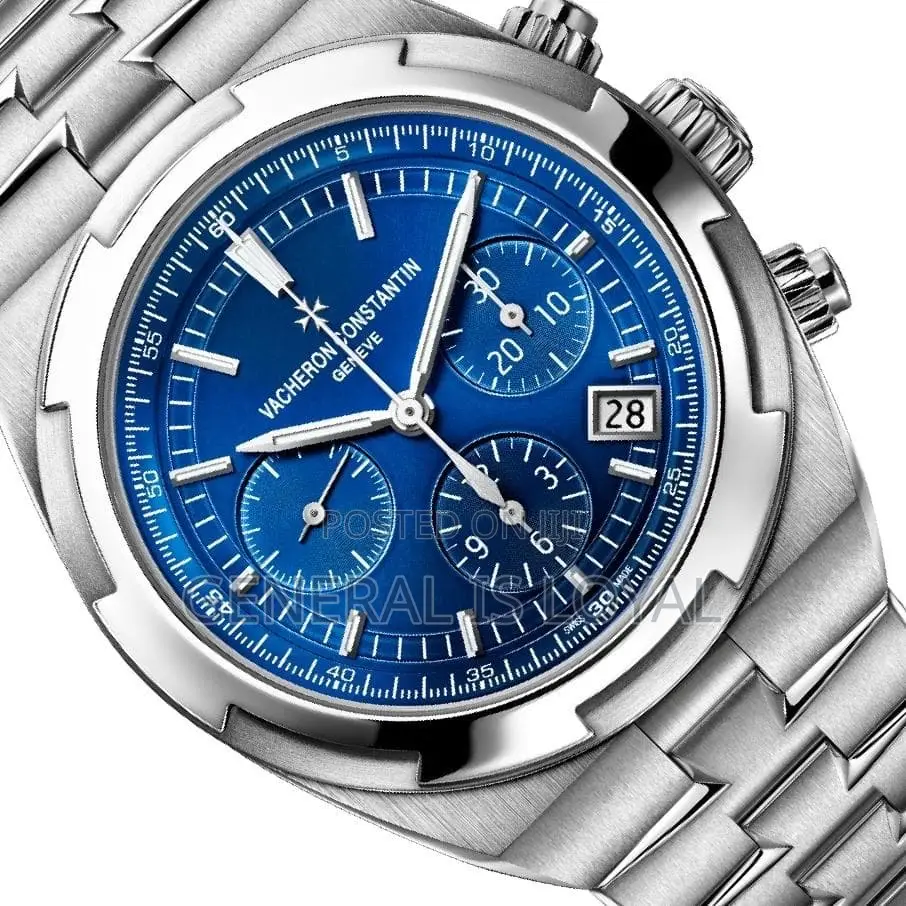Vacheron Constantin Overseas Chronograph Silver Bluedial Automa Watch
