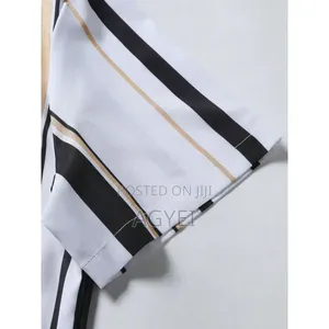 Dou-Color Men's Casual Business Shirt - White