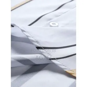Dou-Color Men's Casual Business Shirt - White