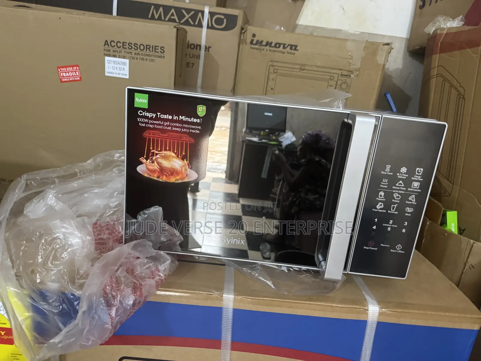 Syinix Microwave Oven With Grill 25l
