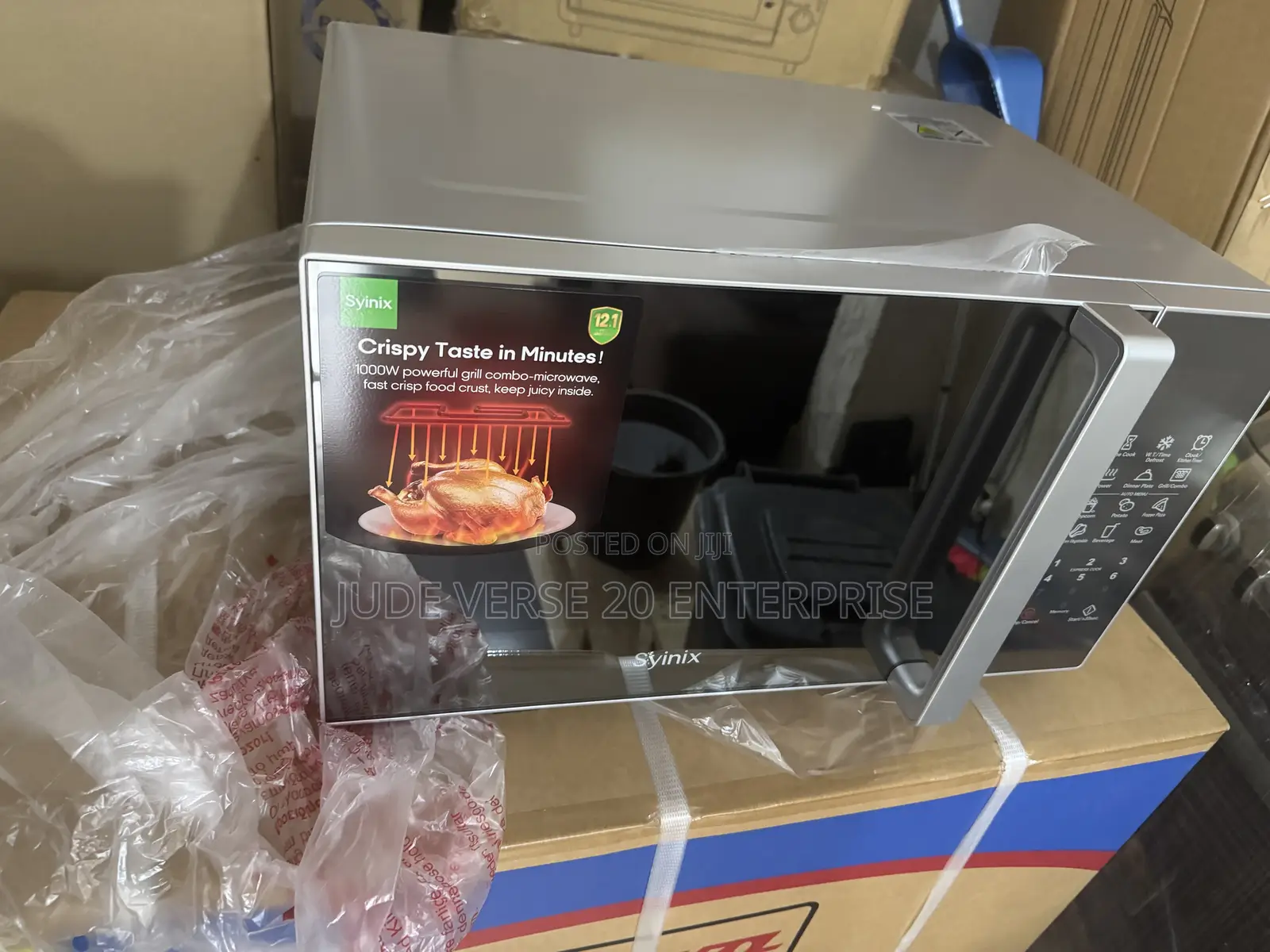 Syinix Microwave Oven With Grill 25l