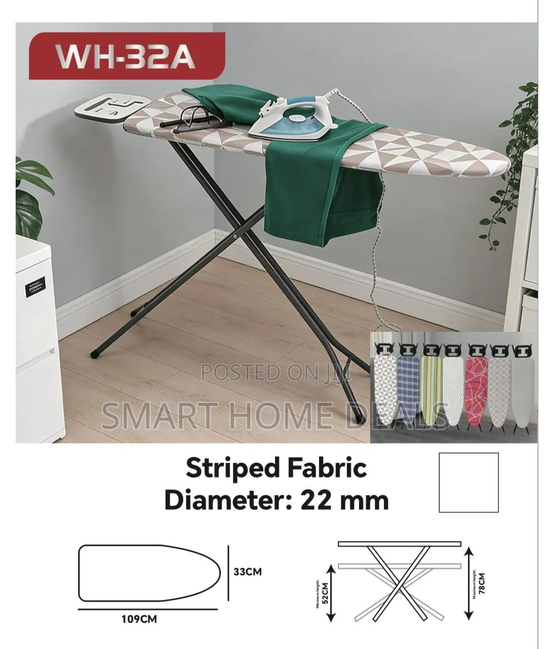 Morgan Foldable Ironing Board