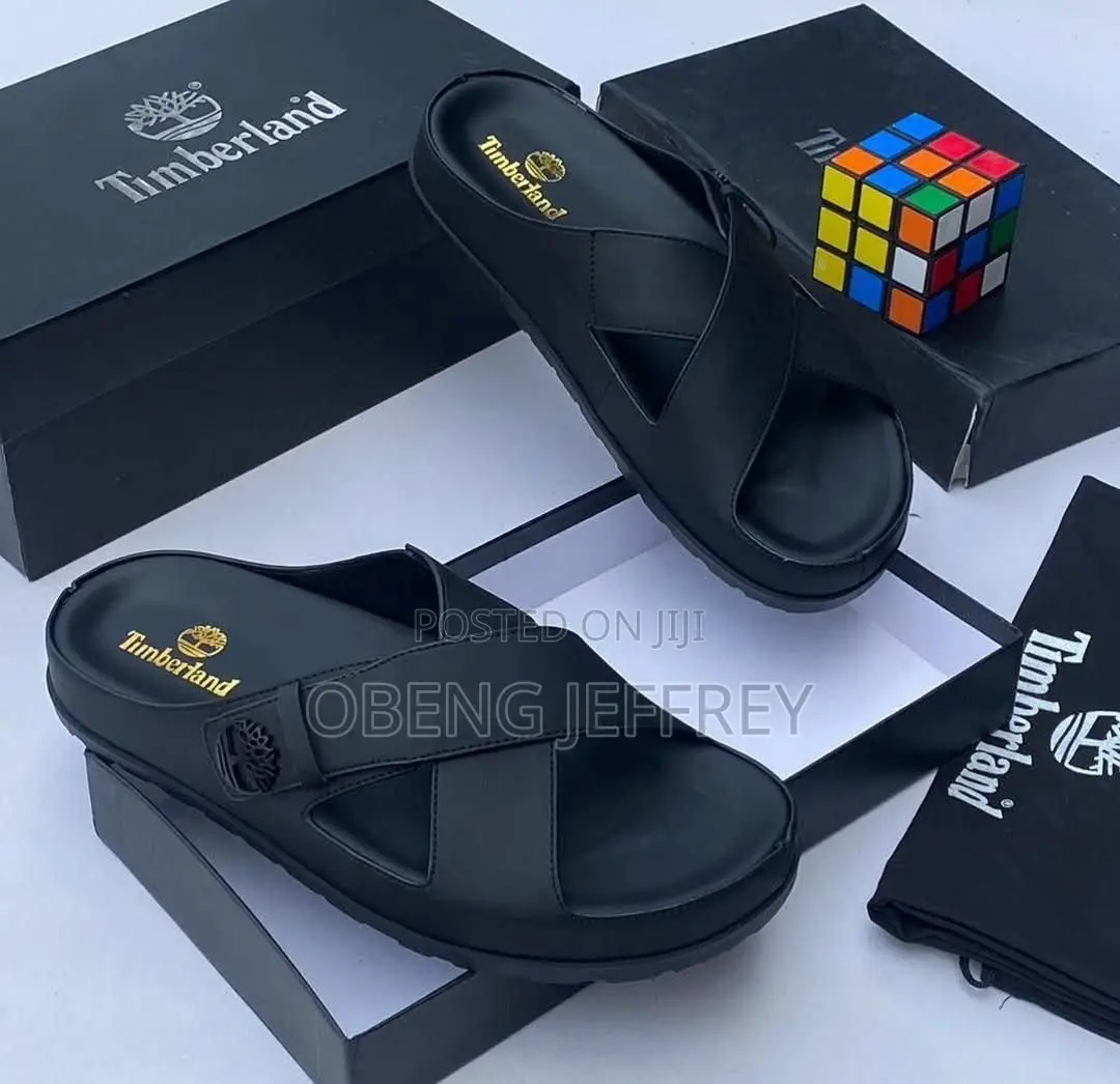 Original Timberland Slides in Brown or Black