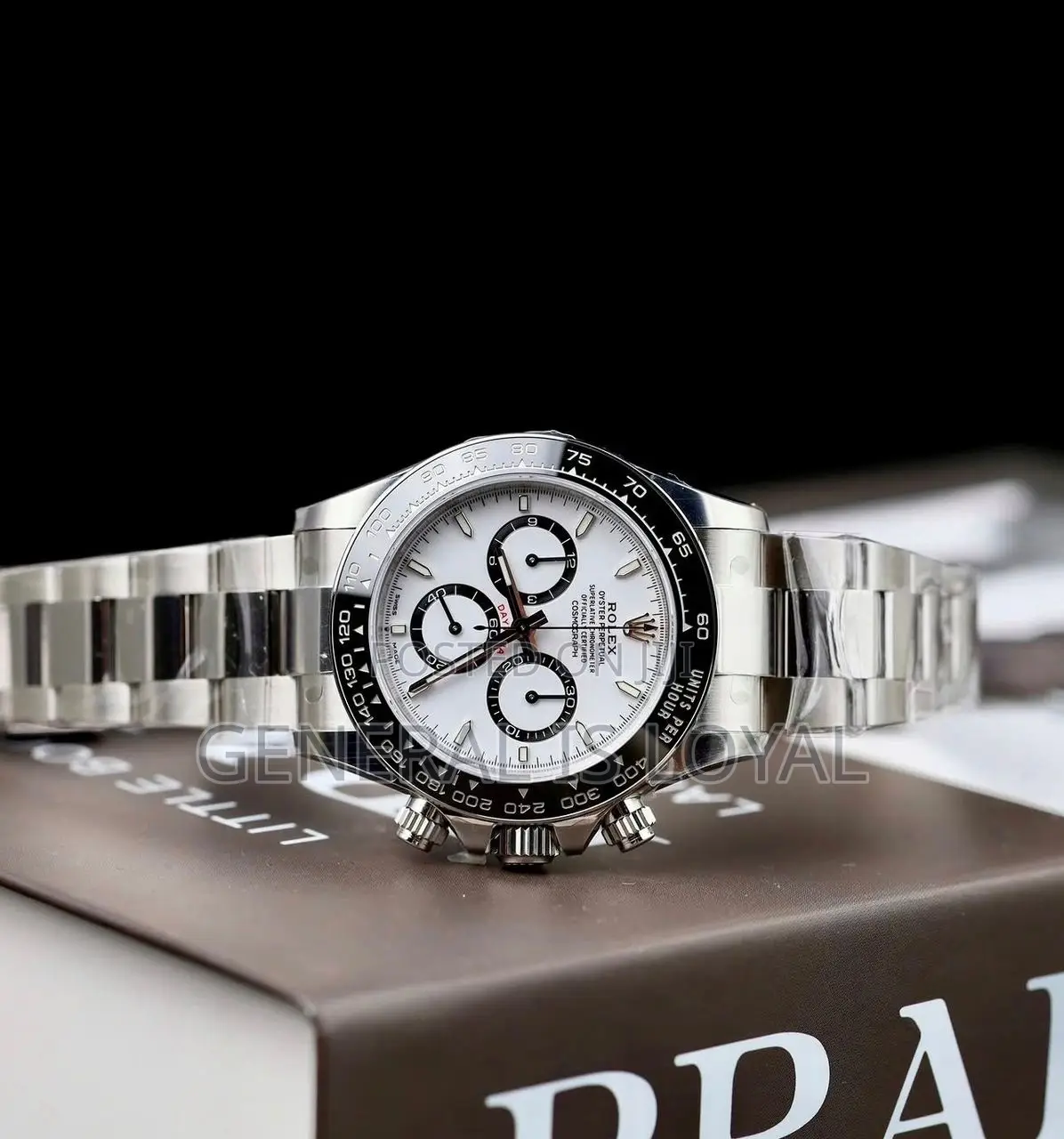 Rolex Cosmograph Daytona Silver Automatic Movement Panda Watch