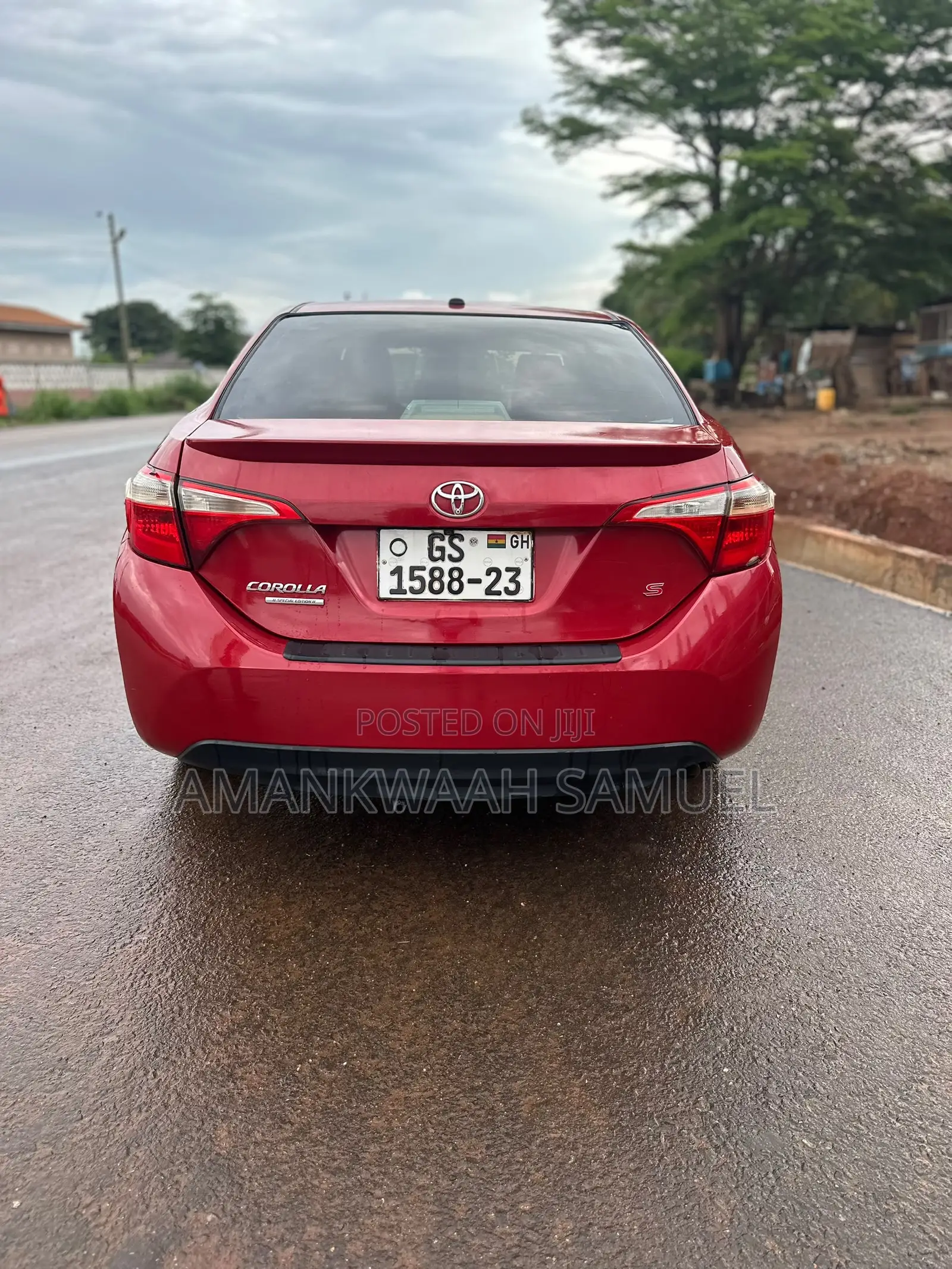 Toyota Corolla S Premium 4dr Sedan (1.8L 4cyl CVT) 2016 Red