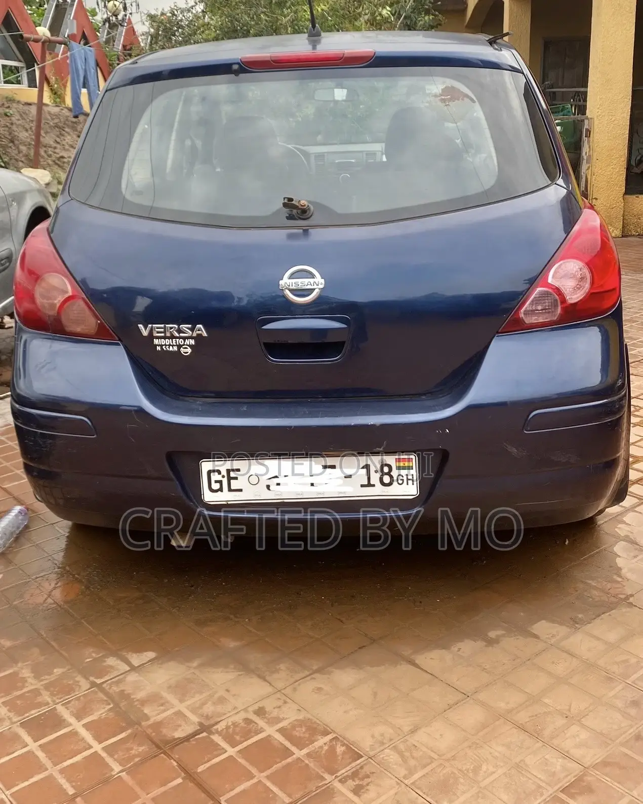 Nissan Versa 2008 Blue