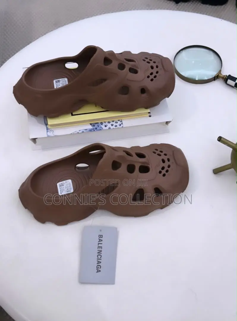 Black Balenciaga Hd Mule Slide