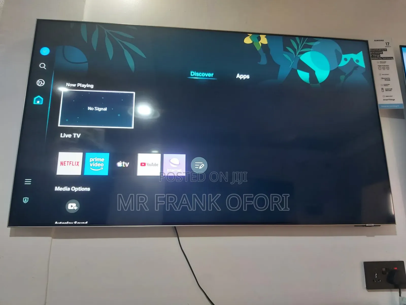 Samsung 55inches, Apple Tv 4k