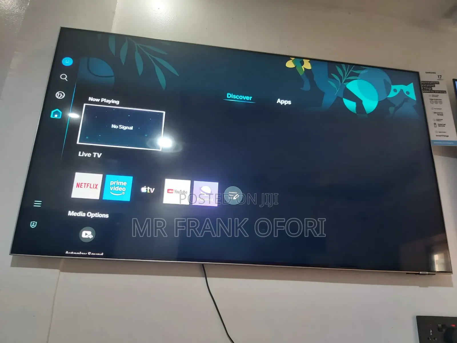 Samsung 55inches, Apple Tv 4k