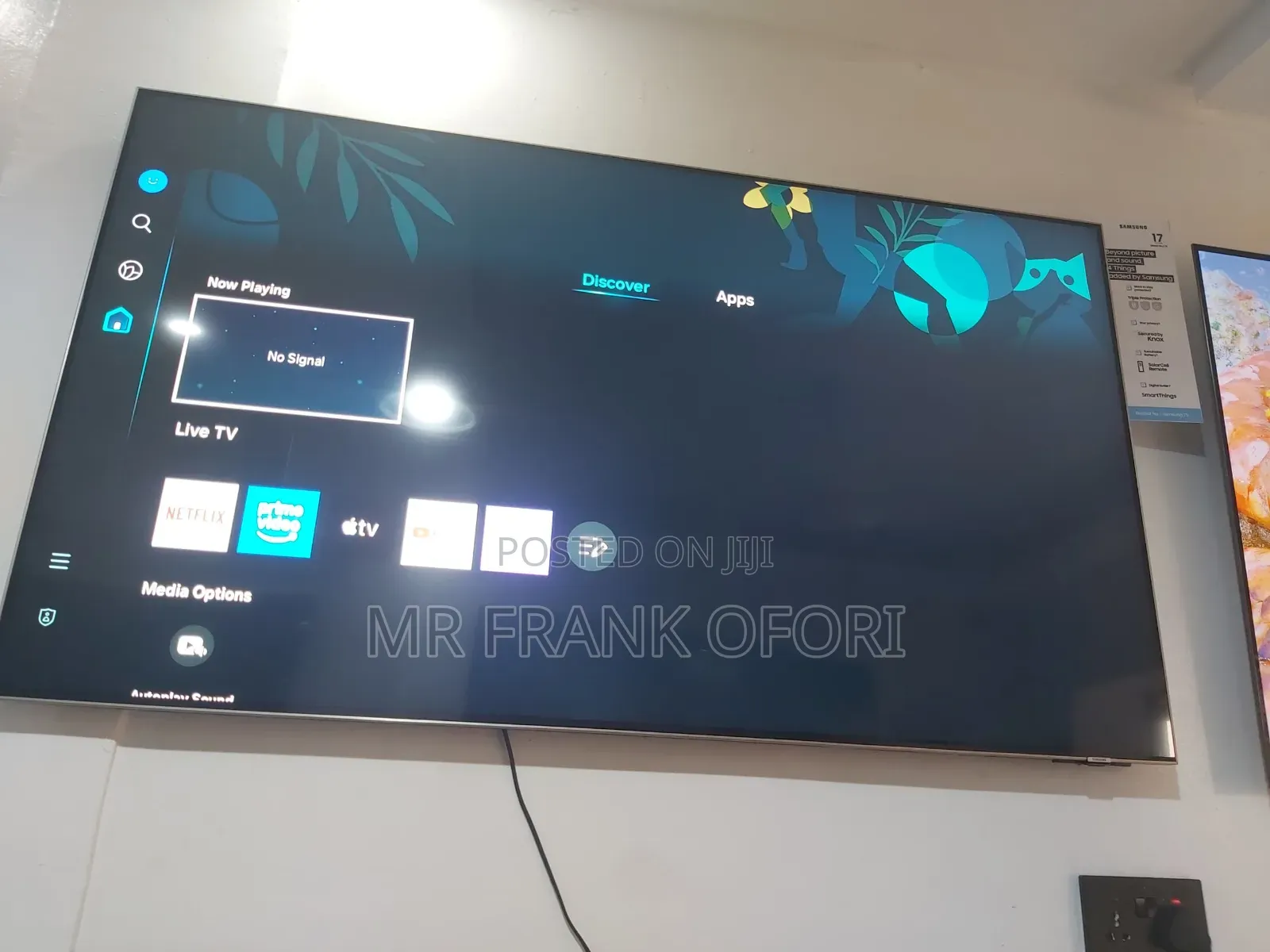 Samsung 55inches, Apple Tv 4k