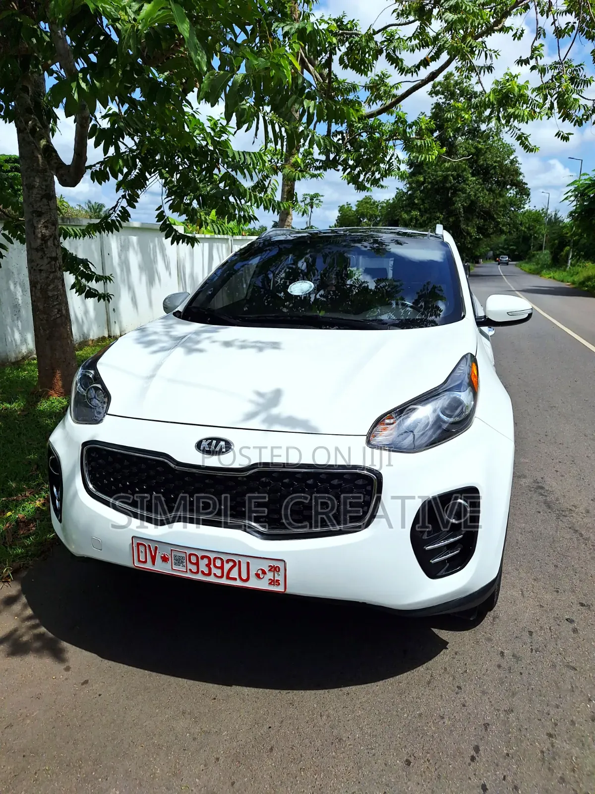Kia Sportage EX 4dr SUV AWD (2.4L 4cyl 6A) 2017 White