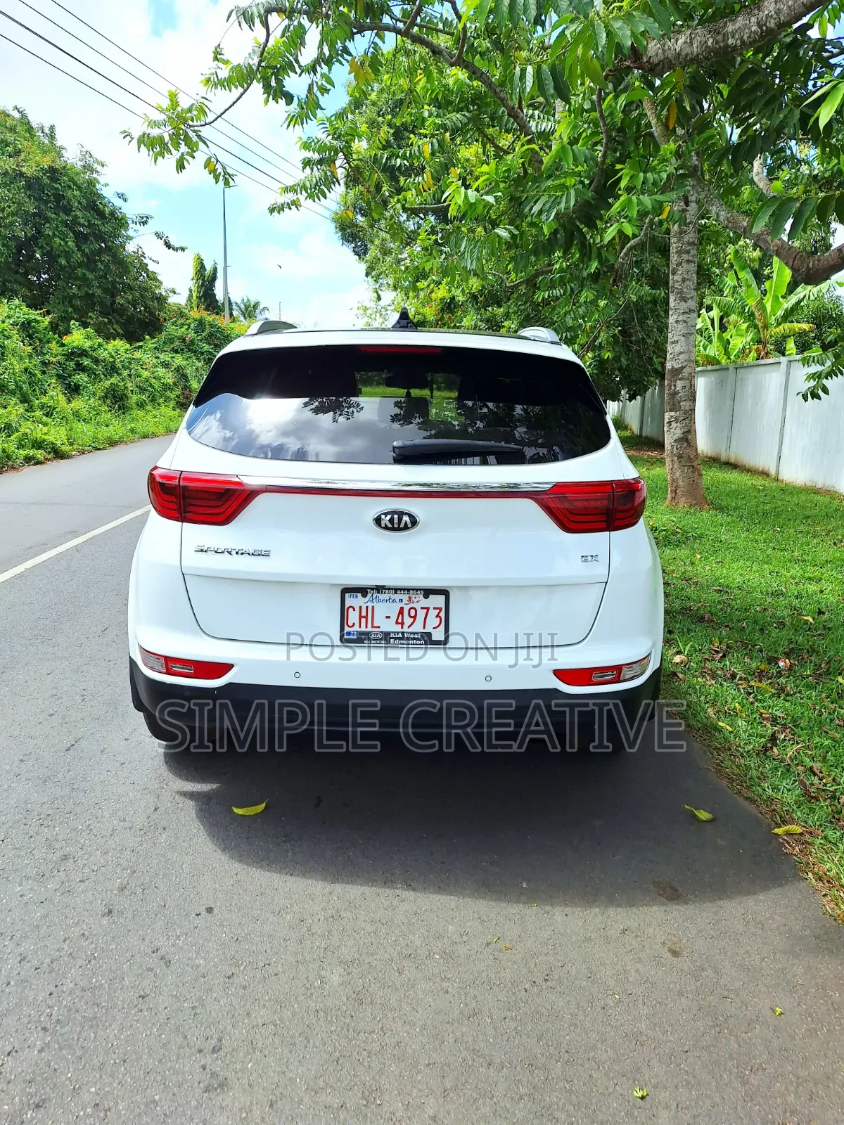 Kia Sportage EX 4dr SUV AWD (2.4L 4cyl 6A) 2017 White