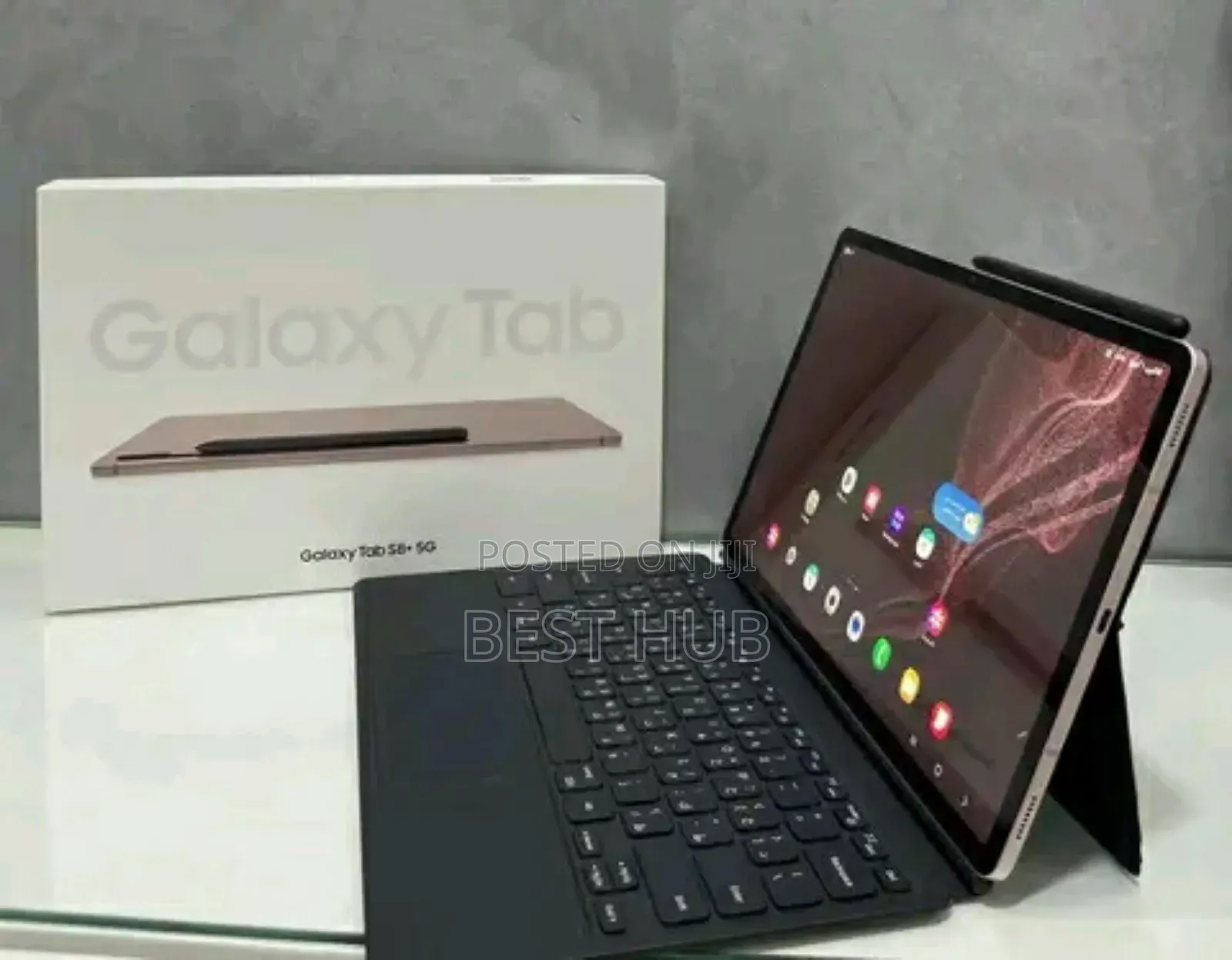 New Samsung Galaxy Tab S8+ 256 GB Black