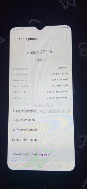 Samsung Galaxy A32 5G 64 GB