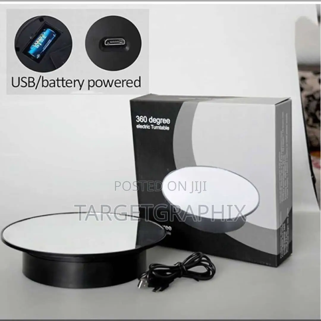 360 Electric Rotation Display Stand