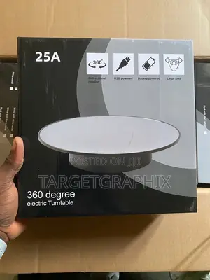 360 Electric Rotation Display Stand