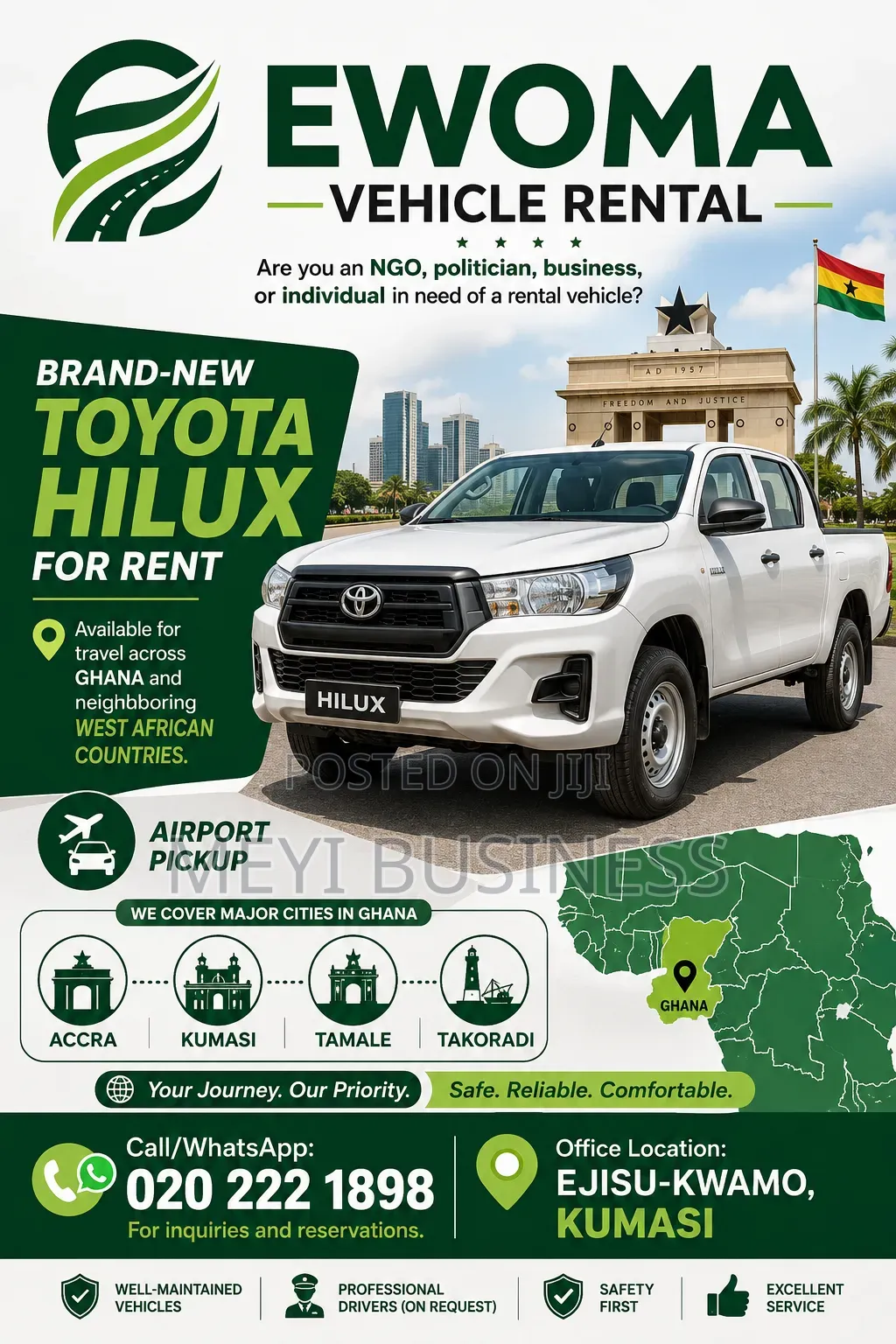 Vehicle for Rent