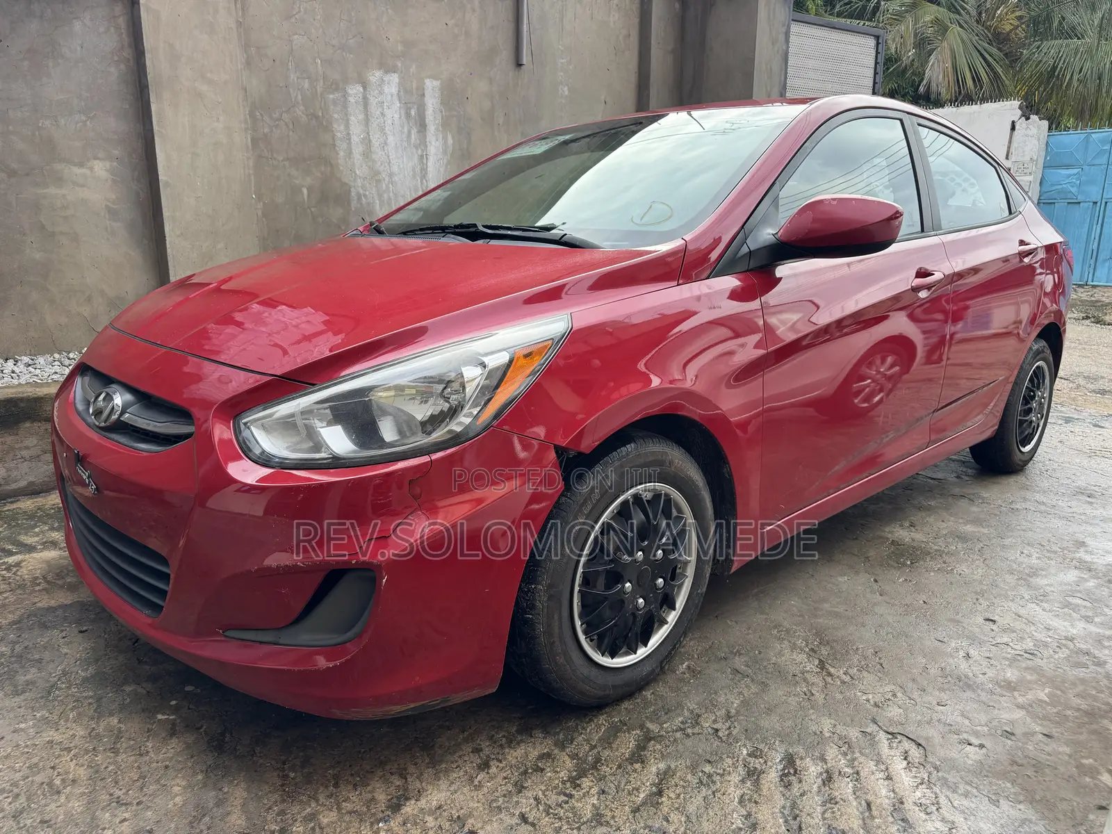 Hyundai Accent SE Sedan 2016 Red