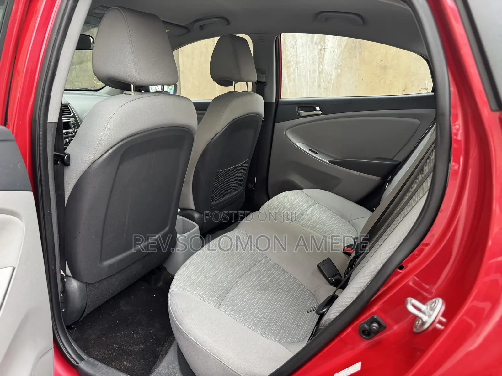 Hyundai Accent SE Sedan 2016 Red