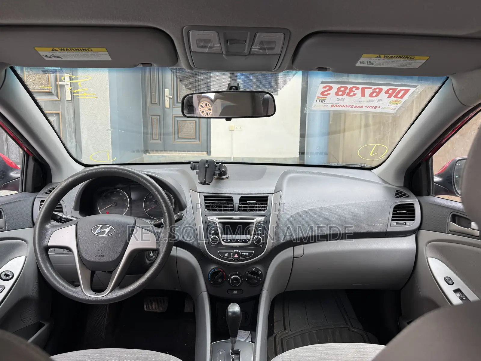 Hyundai Accent SE Sedan 2016 Red