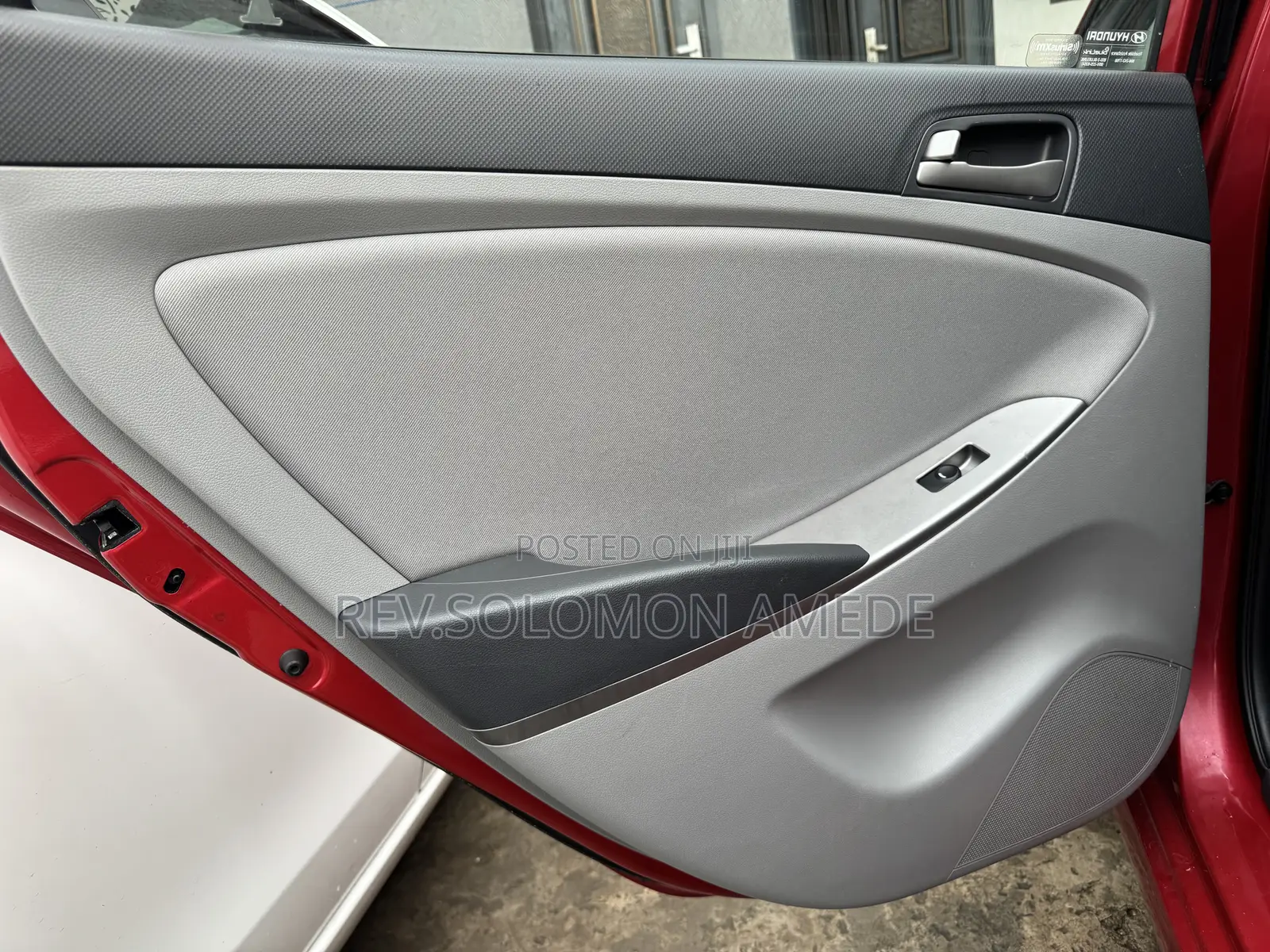 Hyundai Accent SE Sedan 2016 Red
