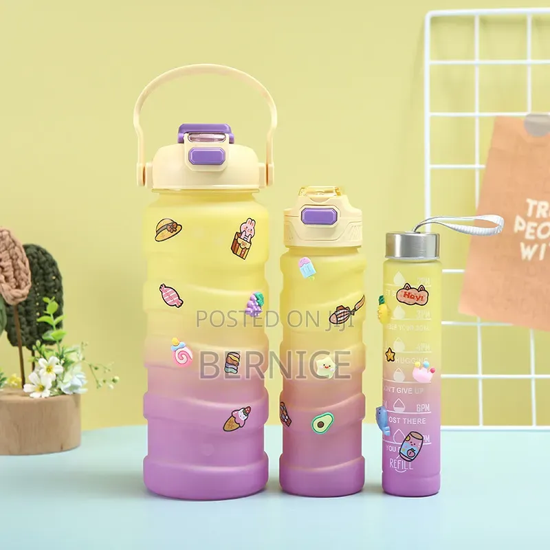 3 in 1 Multi Function Water Bottle