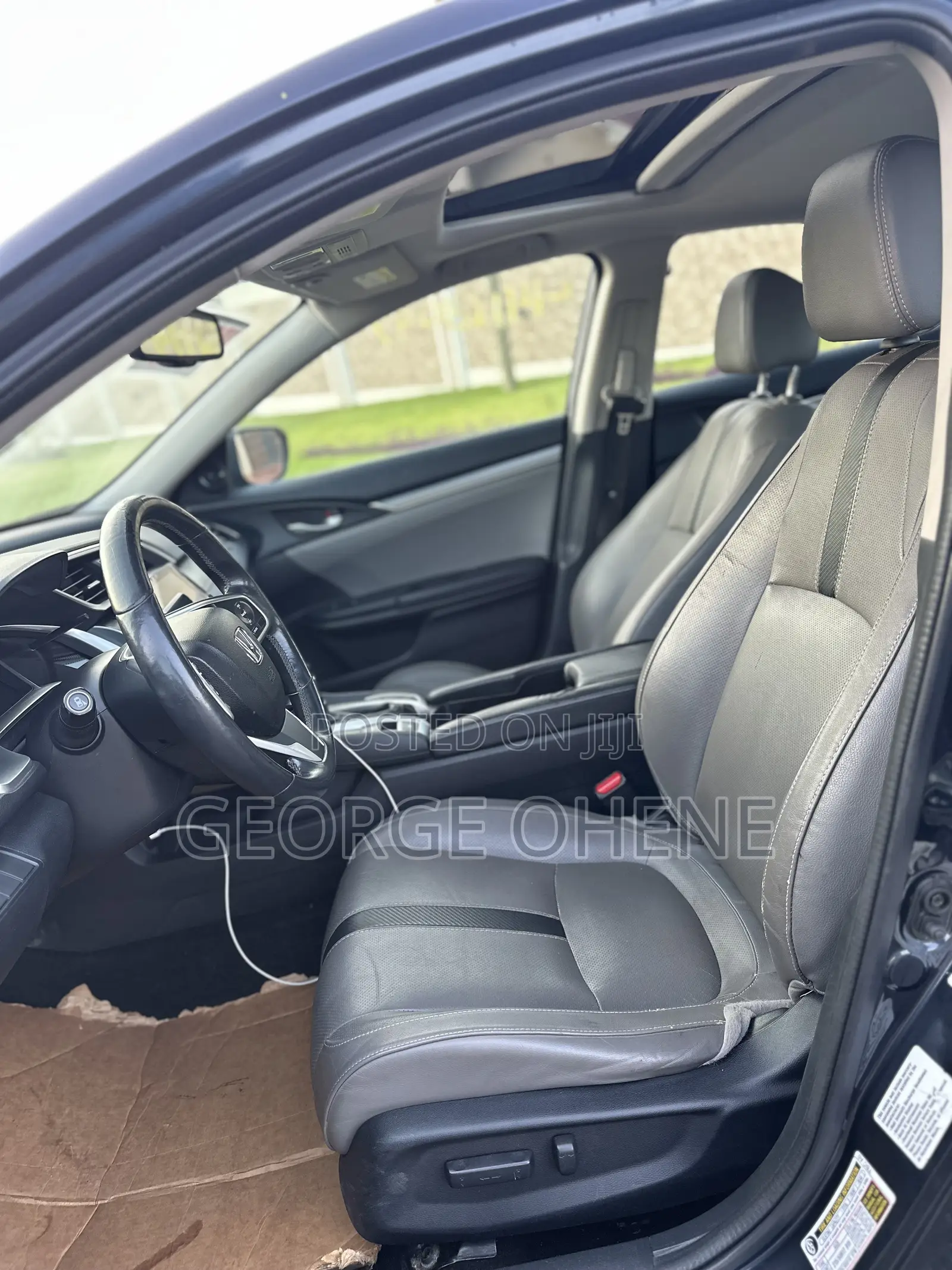 Honda Civic EX-L 4dr Sedan (1.5L 4cyl) 2017 Gray