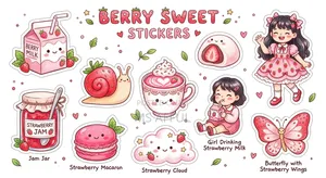 Digital Sticker Sheet Sets ₵10–₵40 Starter to Deluxe Packs