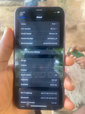 Apple iPhone XR 64 GB Red