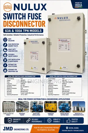 Main Switch 63a and 100a