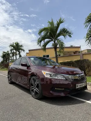 Honda Accord Sport 4dr Sedan FWD (2.4L 4cyl 2A) 2017 Burgundy