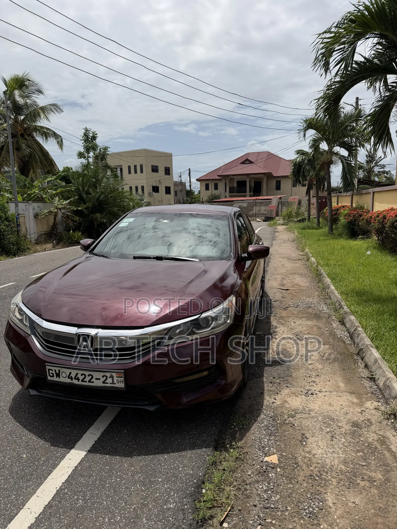 Honda Accord Sport 4dr Sedan FWD (2.4L 4cyl 2A) 2017 Burgundy