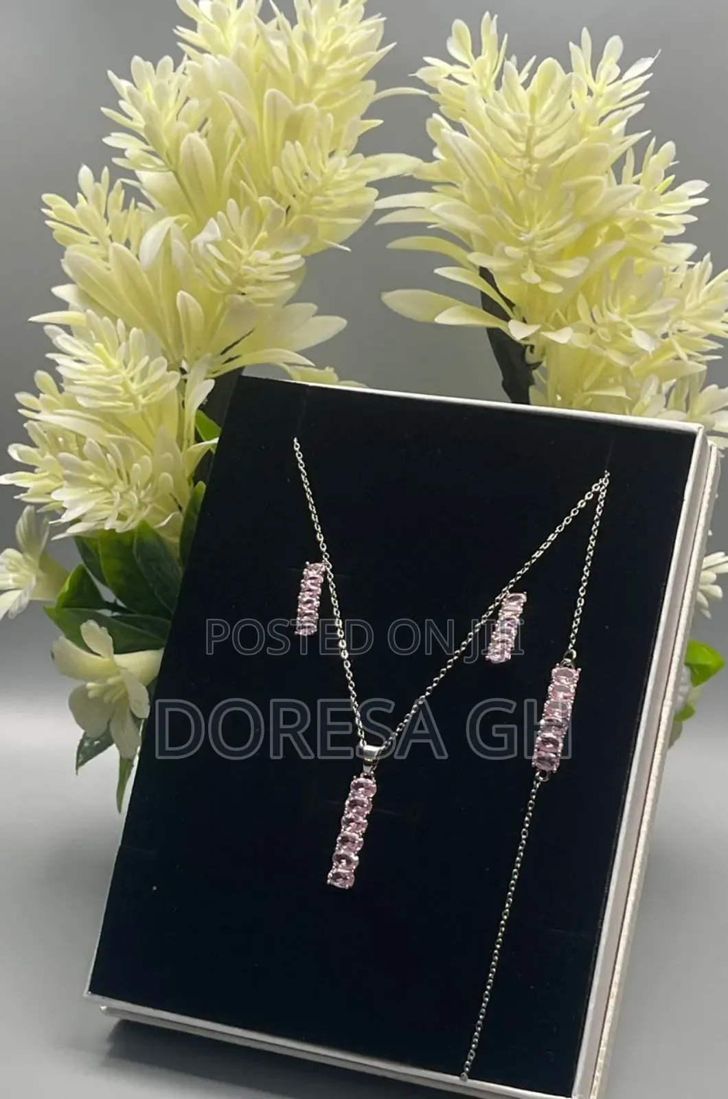 Necklace, Bracelet Earrings Set for Women – Jewelry Gift for Her