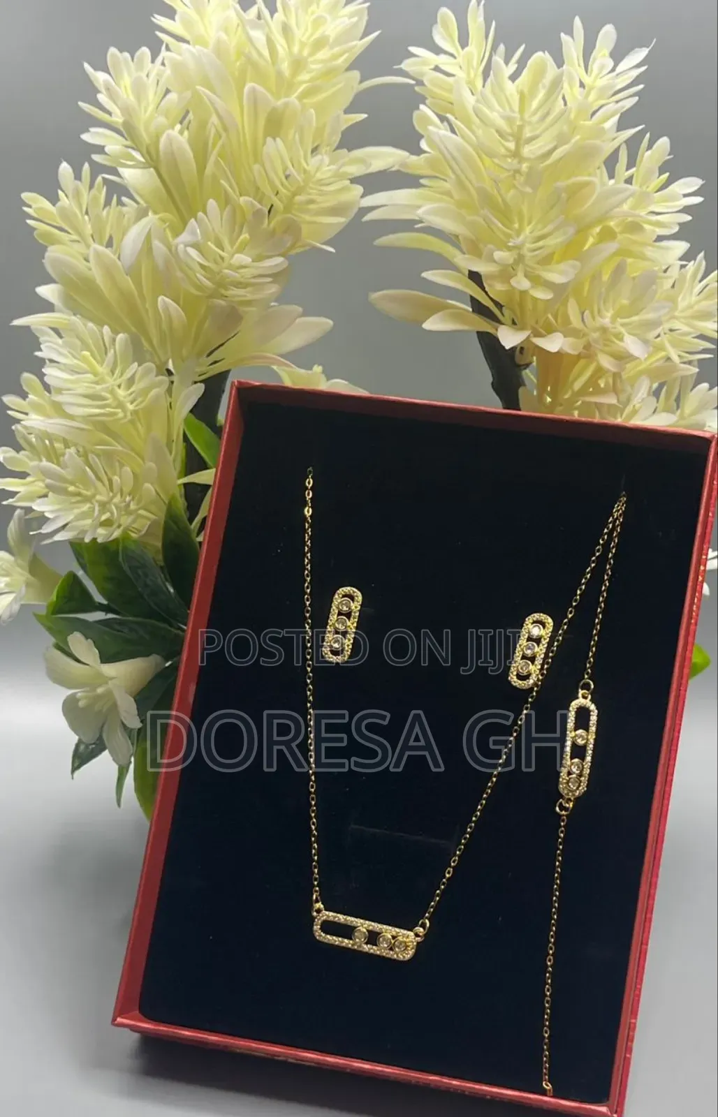 Necklace, Bracelet Earrings Set for Women – Jewelry Gift for Her