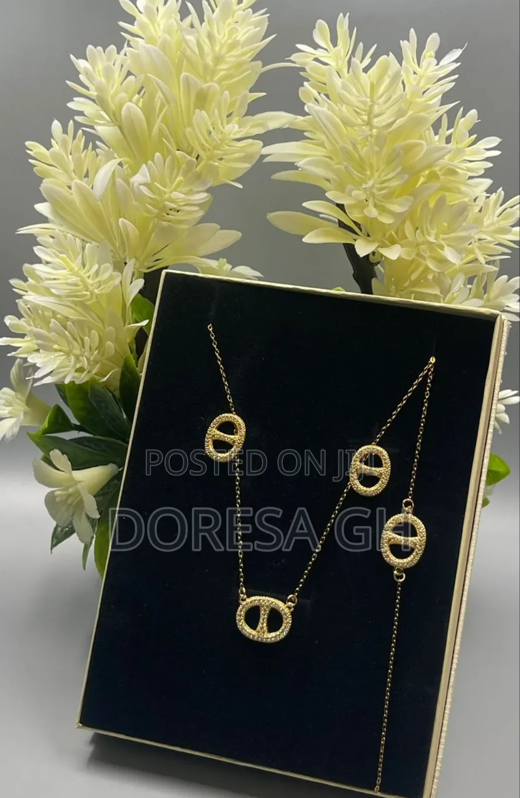 Necklace, Bracelet Earrings Set for Women – Jewelry Gift for Her